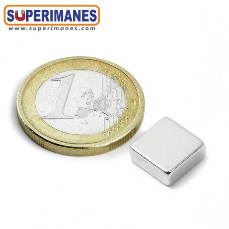 IMÁN NEODIMIO 10x10x4mm
